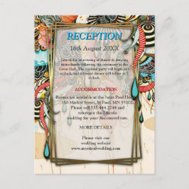 光の言語 – Doodling Art 案内ポストカード