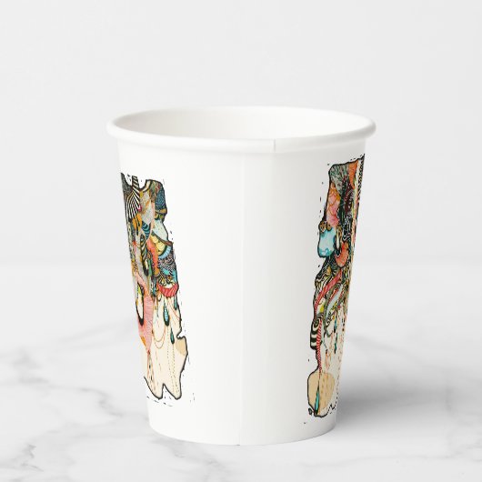 光の言語 – Doodling Art 紙コップ (右)