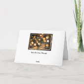 光の輝く気高い聖降誕祭きらめくを！ カード (裏面)