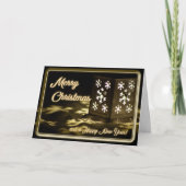 光の輝く気高い聖降誕祭きらめくを!カード カード (正面)