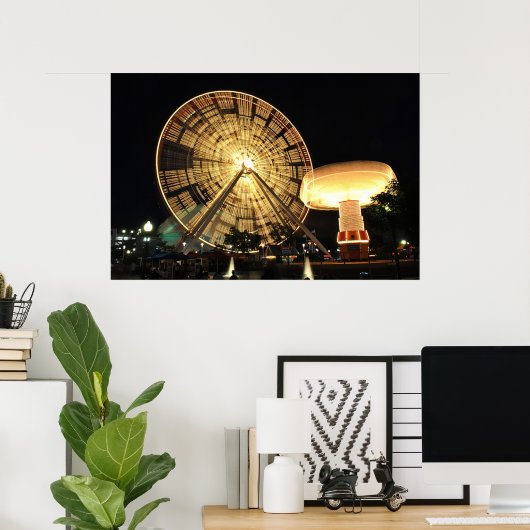 光の速さで ポスター (ホームオフィス)