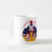 光の速度で – 宇宙ロケット宇宙飛行士エド コーヒーマグカップ (正面左)