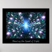 光の速度に近づく ポスター (正面)