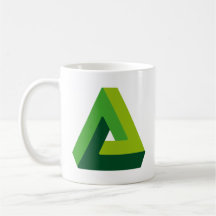 光の錯覚オフィスマグ