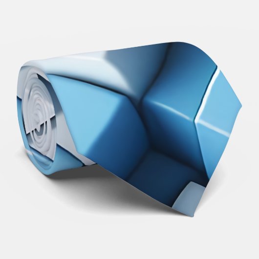 🔳光の錯覚ブロック ネクタイ (ロール)
