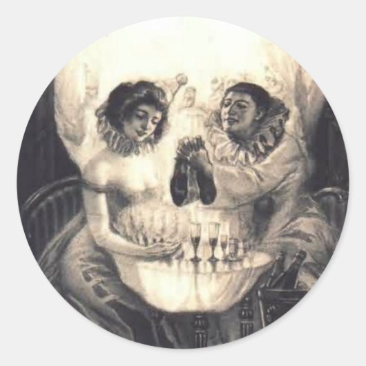 光の錯覚 ラウンドシール (正面)