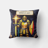 光の鎧 クッション (裏面)