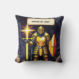 光の鎧 クッション