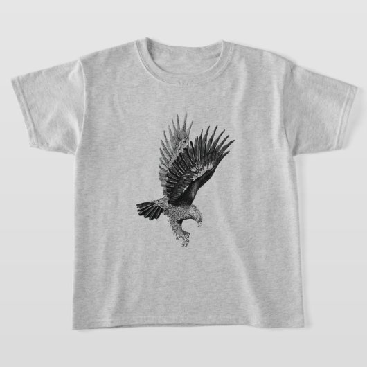 光の鷲 Tシャツ (レイダウン)
