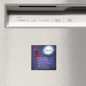 光の（鳥）ショウジョウコウカンチョウ マグネット (インサイチュ (食洗機))