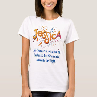 光のT型に戻る Tシャツ