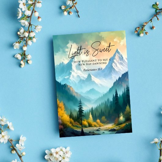 光は甘いecclesites 11:7 カード