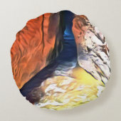 光は生命である – コーストストーニクレバス ラウンドクッション (裏面)