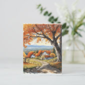 光は美しく、柔らかく、透けて見えた シーズンポストカード (スタンド正面)