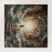 光への昇天 ジグソーパズル (横)