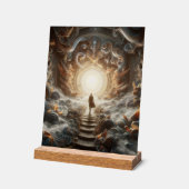 光への昇華 アクリルサイン (傾斜)