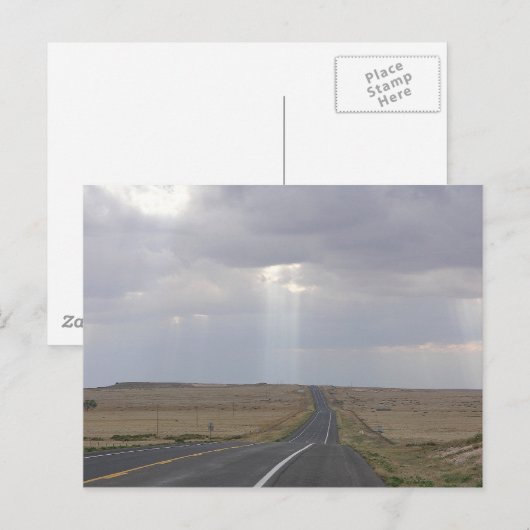 光への道 ポストカード (正面/裏面)