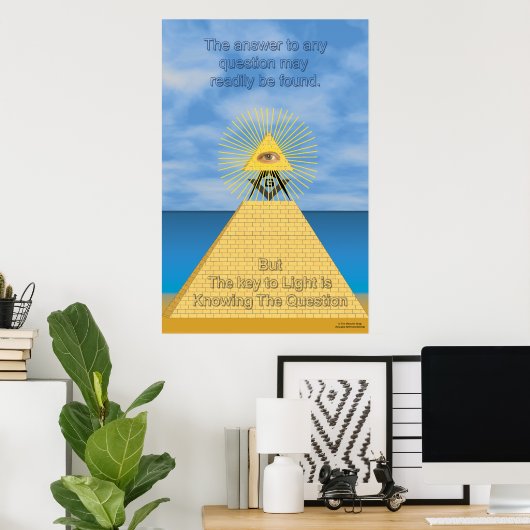 光への鍵 ポスター (ホームオフィス)