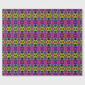 光り輝く抽象芸術 ラッピングペーパー (フラット)