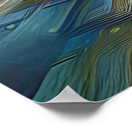 光り輝く知性 ポスター (角)