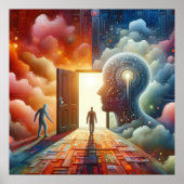 光り輝く知性 ポスター (正面)