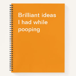 光るアイディア私はポンポンを持っていた ノートブック