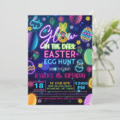 光るイースターエッグハントへの招待 招待状 (スタンド正面)