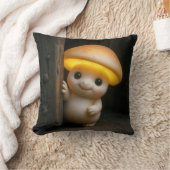 光るキノコのマンチキン クッション (ブランケット)