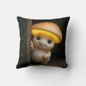 光るキノコのマンチキン クッション (裏面)