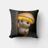 光るキノコのマンチキン クッション (正面)