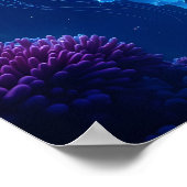 光るクラゲ ポスター (角)