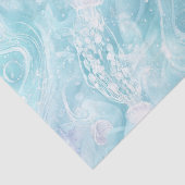 光るクラゲ 海の模様 薄葉紙 (詳細)