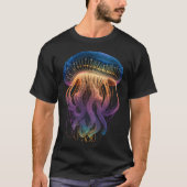 光るクラゲ Tシャツ (正面)