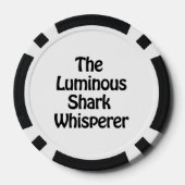 光るサメの囁き ポーカーチップ