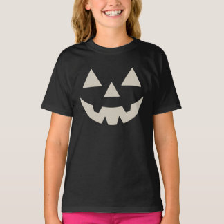 光るジャック・オー・ランタン・ハロウィンTシャツ Tシャツ