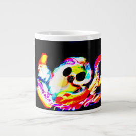 光るタコの夏 ジャンボコーヒーマグカップ