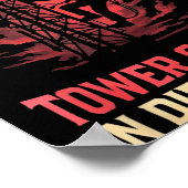 光るタワークライマー妻の面白い騎士様 ポスター (角)