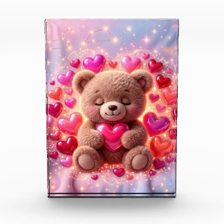 光るテディベアのフォトブロック 💖フォトブロック フォトブロック