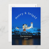 光るナブルメリーハウス シーズンポストカード (正面/裏面)