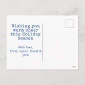 光るナブルメリーハウス シーズンポストカード (裏面)