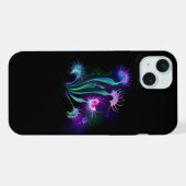 光るハエトリソウ iPhoneケース (裏面横)