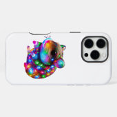 光るハムスター iPhoneケース (裏面横)