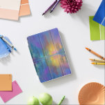 光るパステルカラーの森にささやき iPad MINIカバー<br><div class="desc">ウィスパリング・ウッズ、エーテル反射パステルカラー。</div>