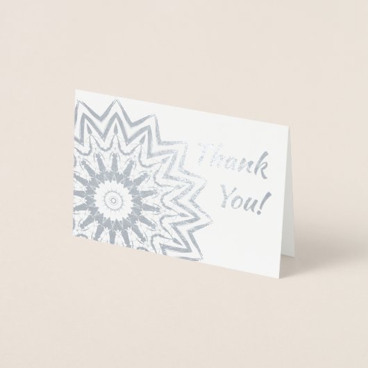 光るマンダラ 箔カード (正面)