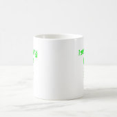 光る人を見る コーヒーマグカップ (中央)