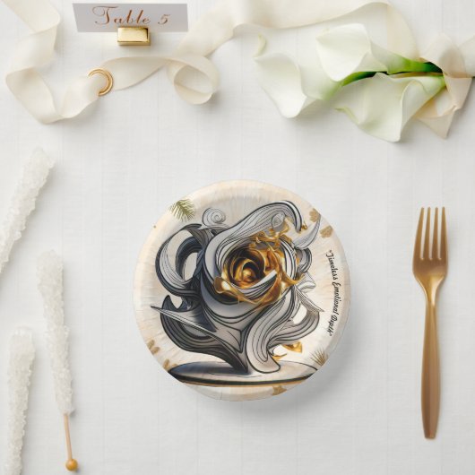 「光る感覚」 ペーパーボウル (ウェディング)