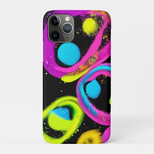 光る抽象芸術 Case-Mate iPhoneケース (裏)