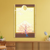 光る木 キャンバスプリント (インサイチュ (リビング))