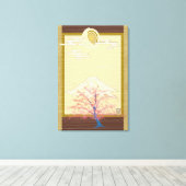 光る木 キャンバスプリント (インサイチュ (ウッドフロア))