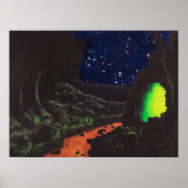 光る洞窟 ポスター (正面)